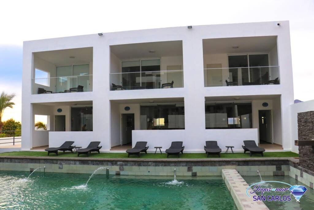 Departamento Turquesa 2 Joyas Del Mar Lägenhet San Carlos Nuevo Guaymas Exteriör bild