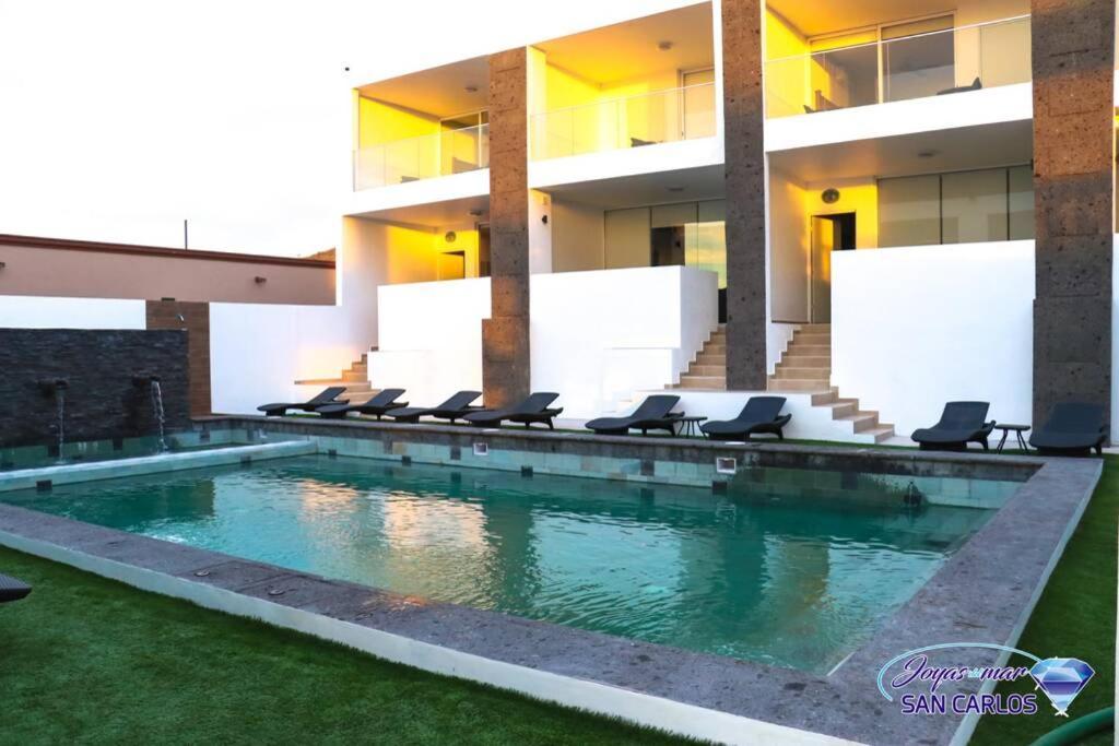 Departamento Turquesa 2 Joyas Del Mar Lägenhet San Carlos Nuevo Guaymas Exteriör bild
